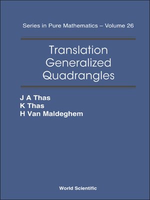 cover image of Translation Generalized Quadrangles